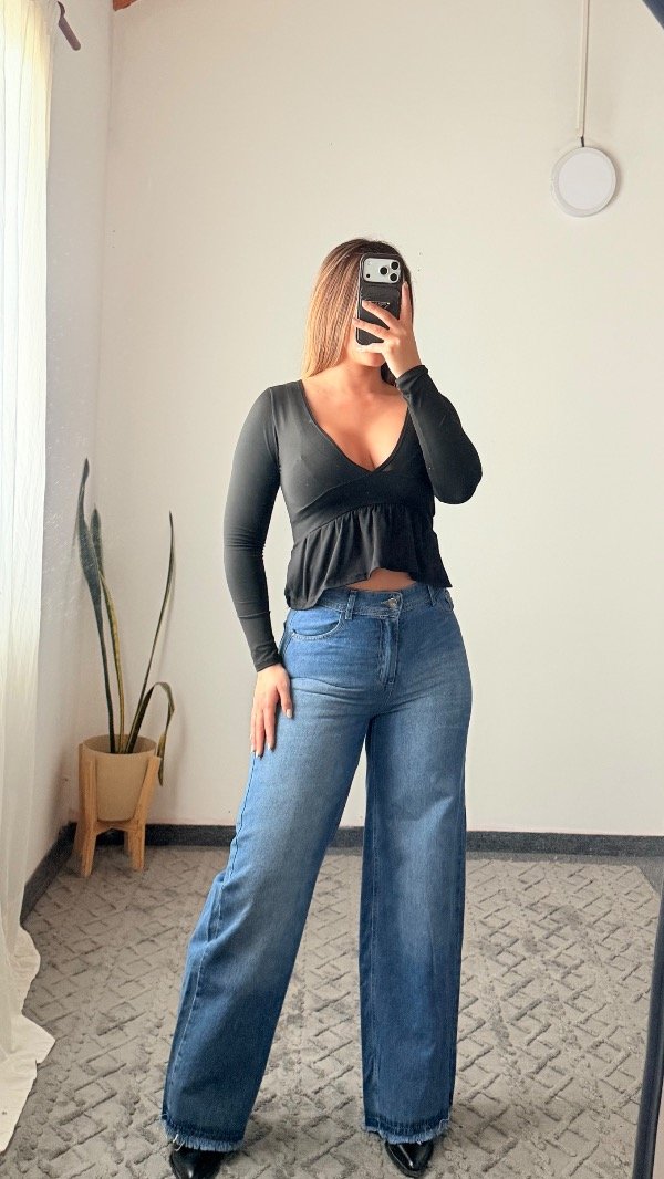 Producto - Jeans desflecado rigido - 0