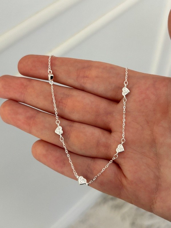 Producto - Choker Mini Corazones