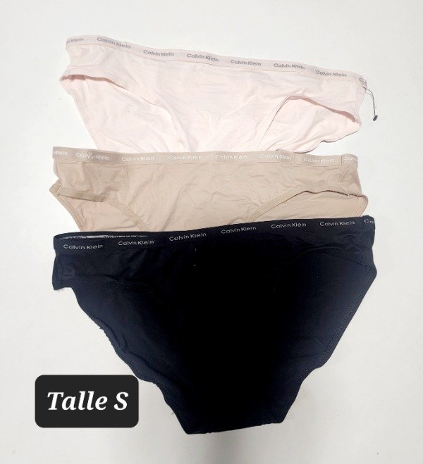 Producto - Pack de 3 vedetina Calvin klein talle s