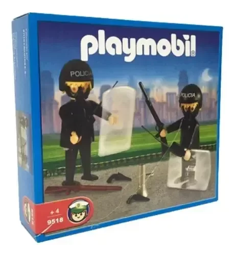 Producto - Fallado!!! Playmobil 9518 Set De Policias