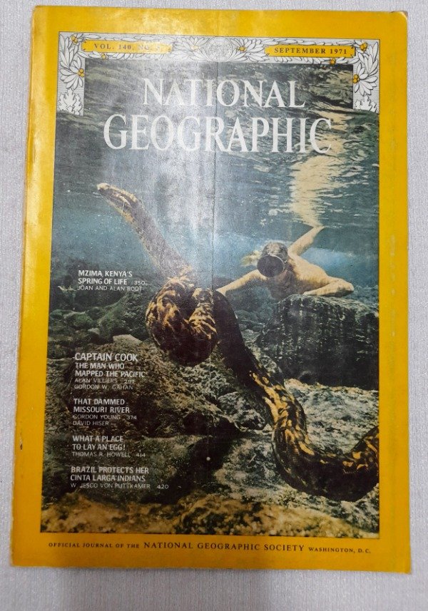 Producto - Revista National Geographic - Vol 140 Num 3 - Año 1971