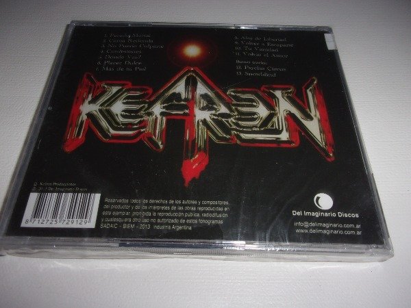 Producto - CD KEFREN PECADO MORTAL NUEVO ARG HARD ROCK 41D LEER