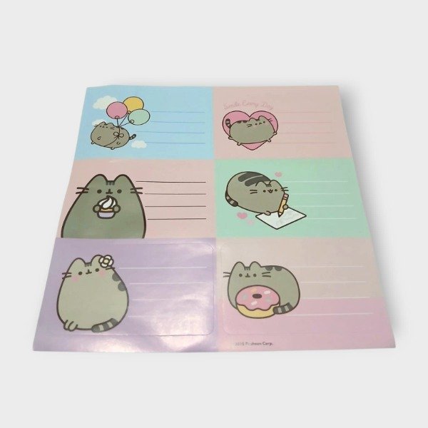 Producto - Rotulo escolar Pusheen