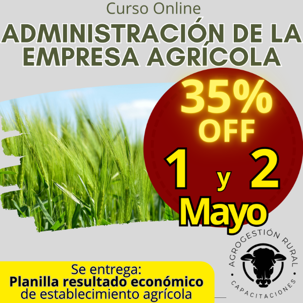 Producto - Curso Online Administración de la empresa agrícola