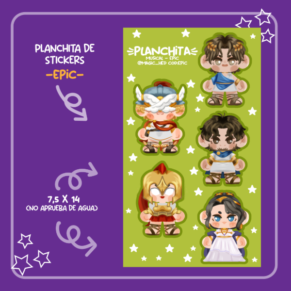 Producto - PLANCHITA "EPIC THE MUSICAL"