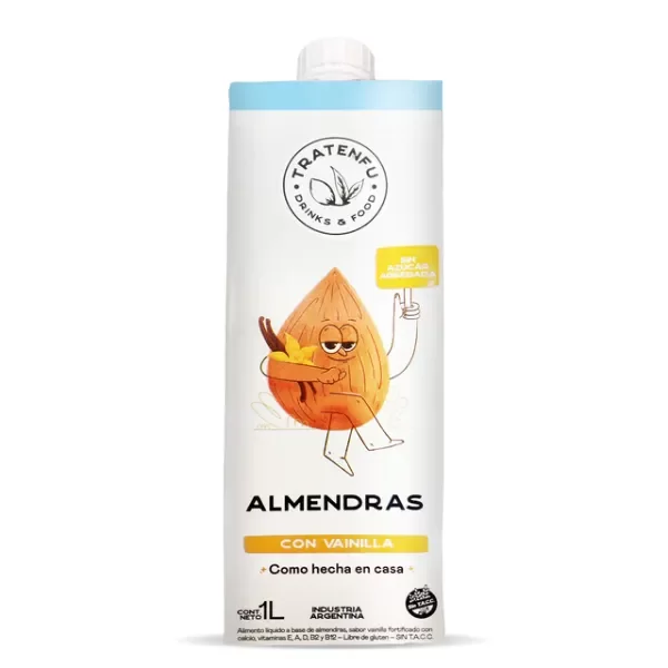 Producto - Bebida Vegetal a base de Almendra sabor Vainilla Sin Azúcar