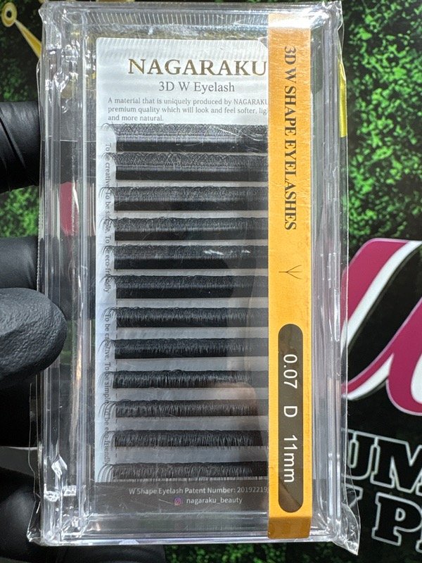 Producto - Pestañas NAGARAKU tecnológicas 3D W 0.07D 11mm