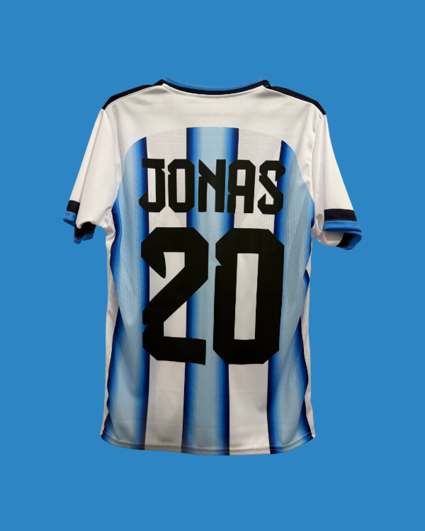 Camiseta Argentina Jonas - Jonas Brothers (Doble Estampa) — imagen 2