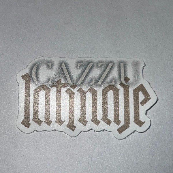 Producto - CAZZU LATINAJE LOGOO