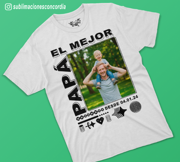 Producto - Remeras de algodón  "Dia del Padre" - 1