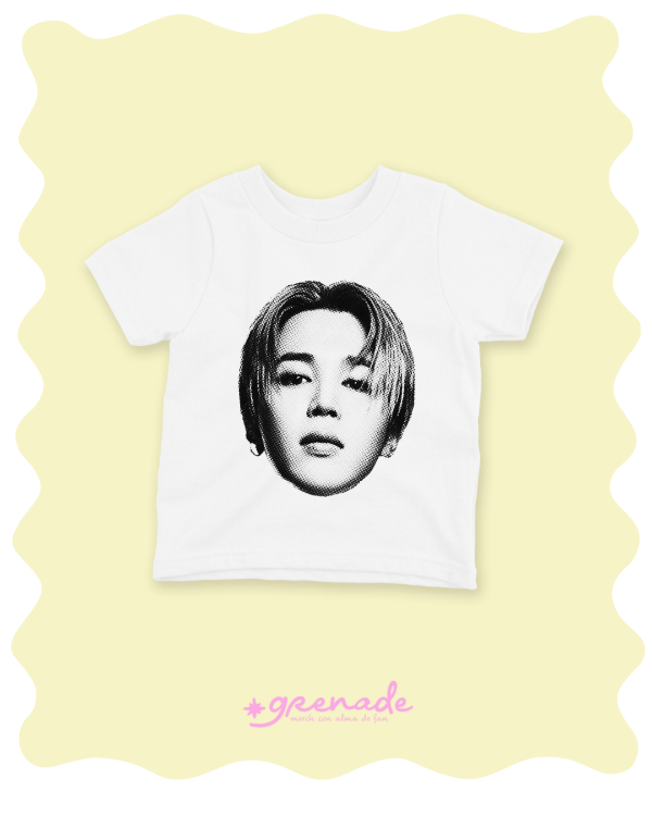 Baby tee "jimin halftone"