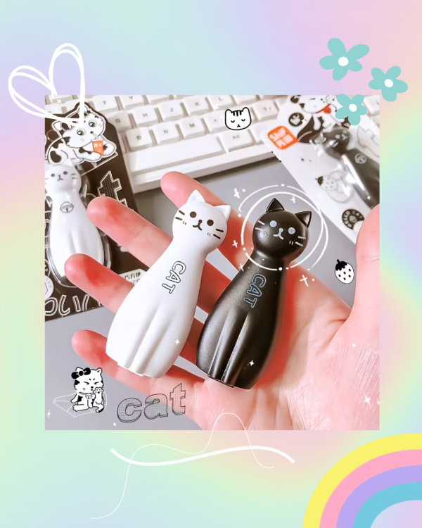 Producto - Mini Cutter Gatitos Blanco y Negro - 0