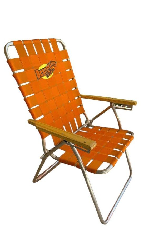 Producto - Reposera descansito 5 posiciones aluminio