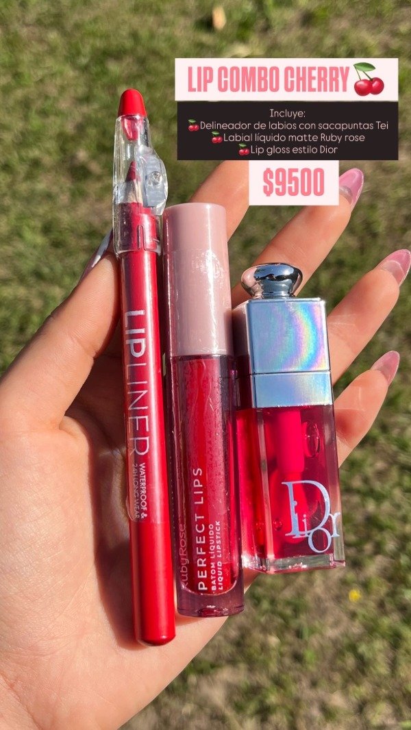 Producto - LIP COMBO CHERRY