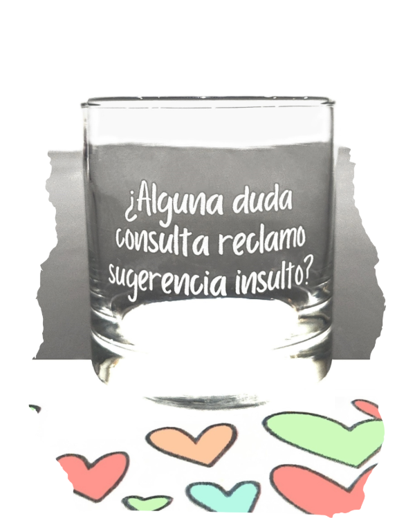 Producto - Vasos de whisky con frase
