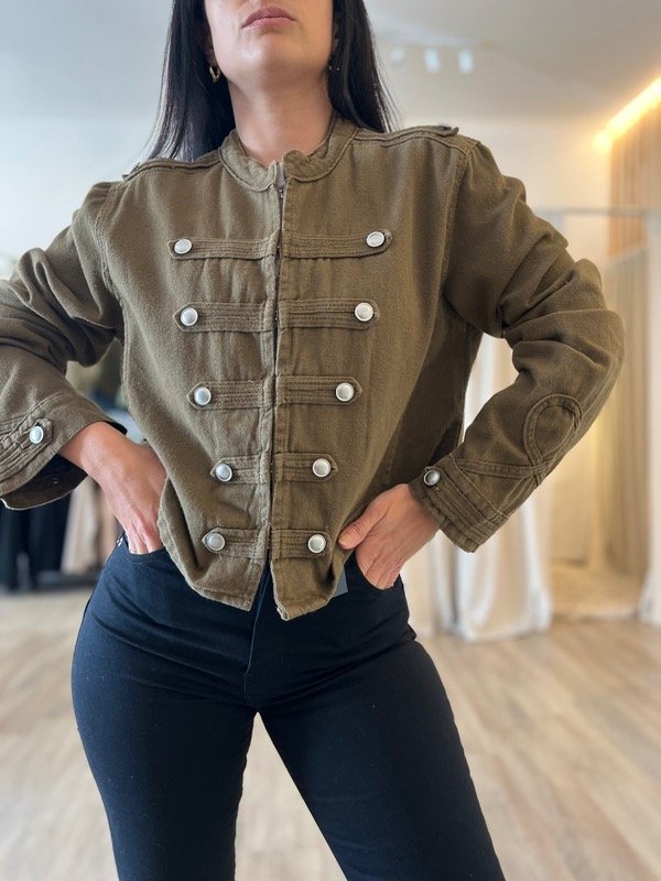 Producto - Campera de jeans Napoleón - 1