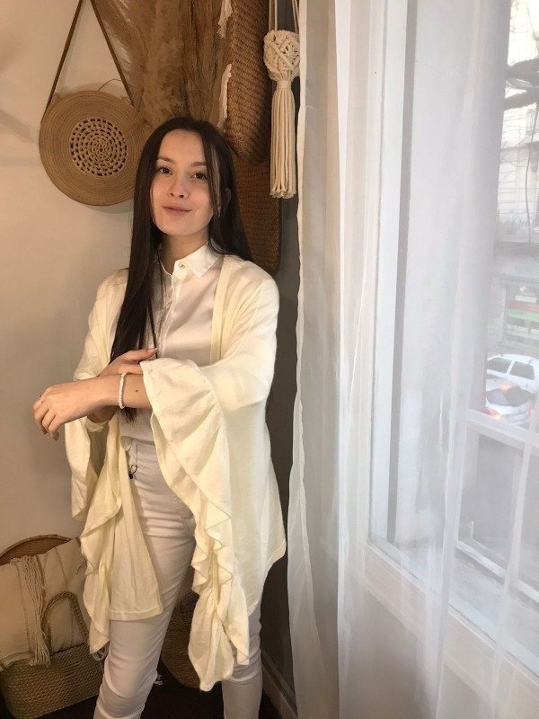 Kimono de lanilla Zimbawe Santa Bohemia