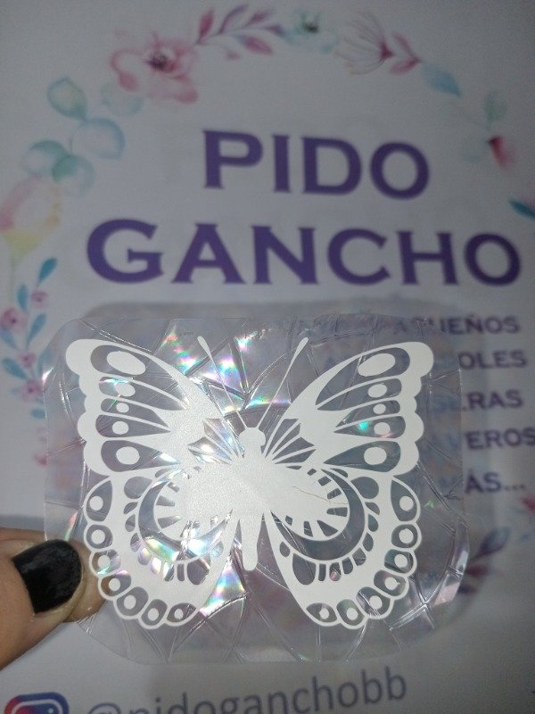 Producto - Atrapasol sticker mariposa chica
