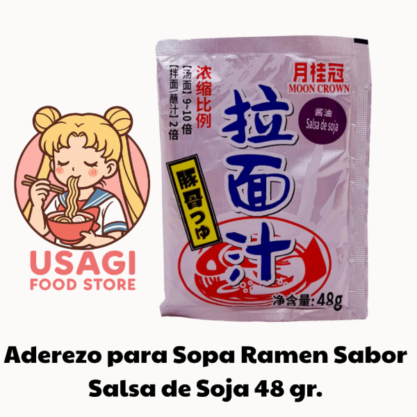 Producto - Aderezo para Sopa Ramen Sabor Salsa de Soja 48 gr.