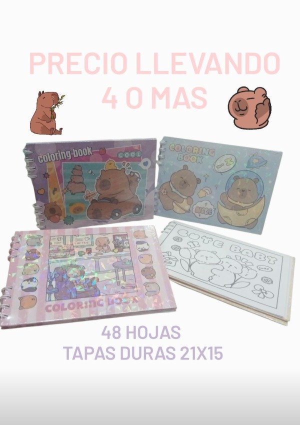 Producto - Libretita para colorear (cantidad)