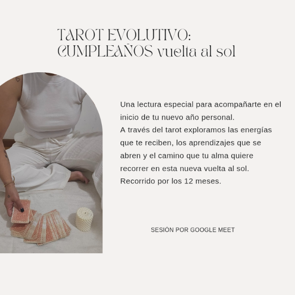 Producto - Tarot evolutivo: cumpleaños