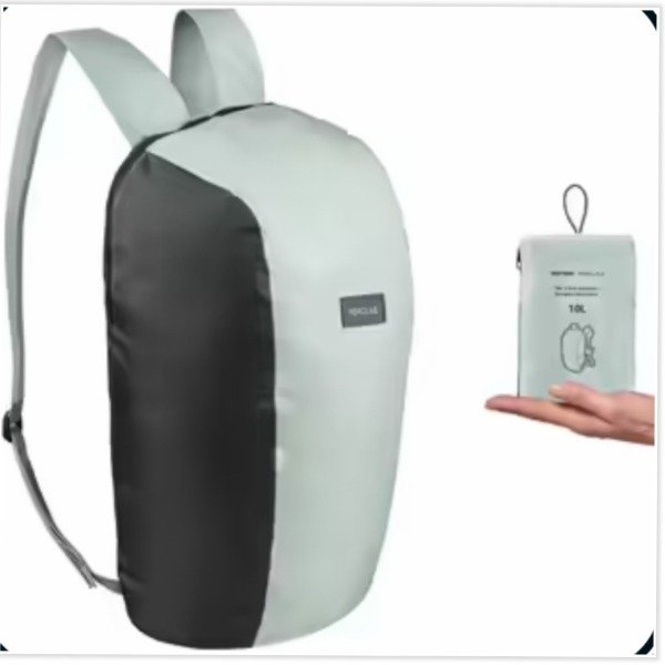 Producto - Mochila Ultracompacta 10 Litros Forclaz  Gris Plomo