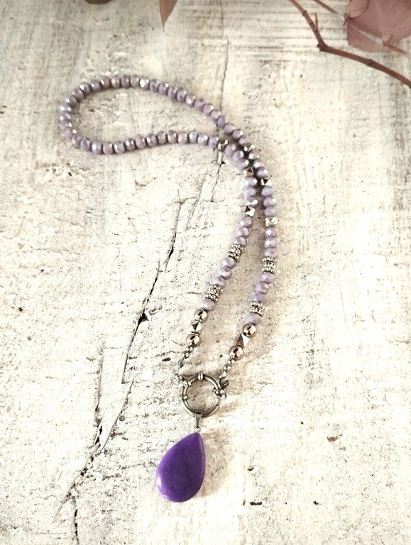Producto - COLLAR VIOLETA
