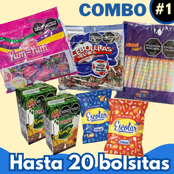 Producto - COMBO DE GOLOSINAS #1