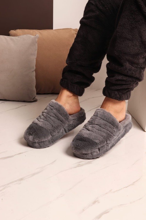 Producto - Pantuflas cerradas - Gris