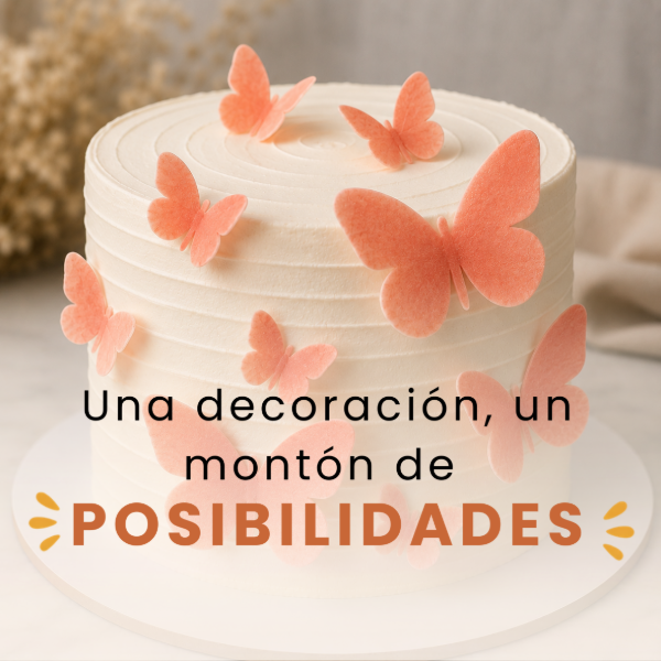 Producto - MARIPOSAS TROQUELADAS SALMON x16 U - 1