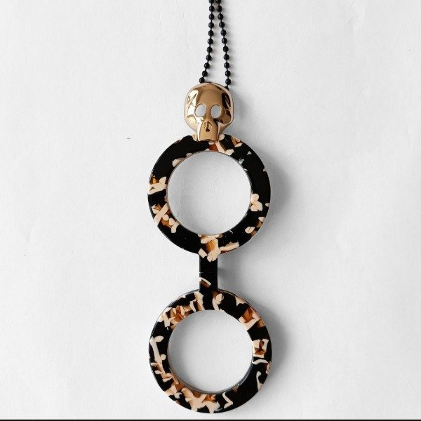 Producto - Lupa Flippan Calavera mármol
