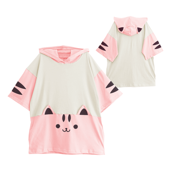 Producto - Remera Gatito Nyan Rosa Moda Kawaii - 3