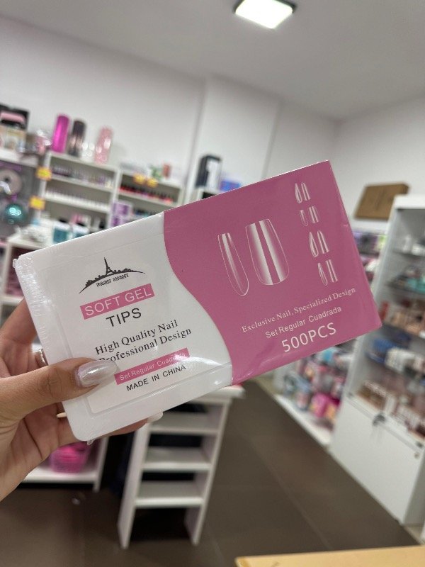 Producto - TIP SOFT GEL REGULAR CUADRADA PARIS