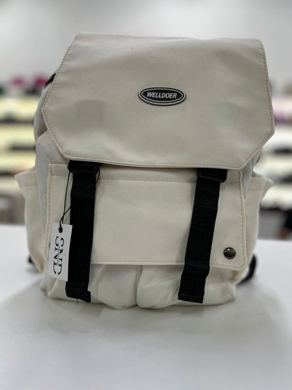 Producto - MOCHILA VINTAGE - BLANCO