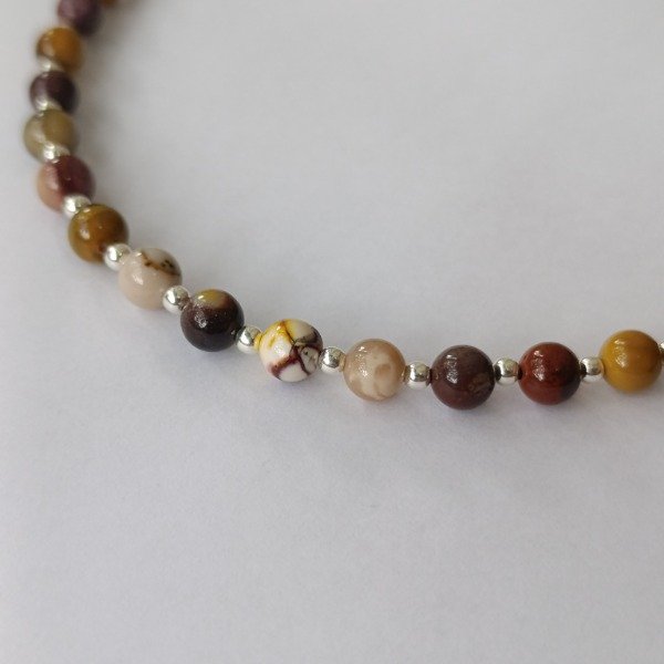 Producto - Collar Mokaita y plata 925 - 1