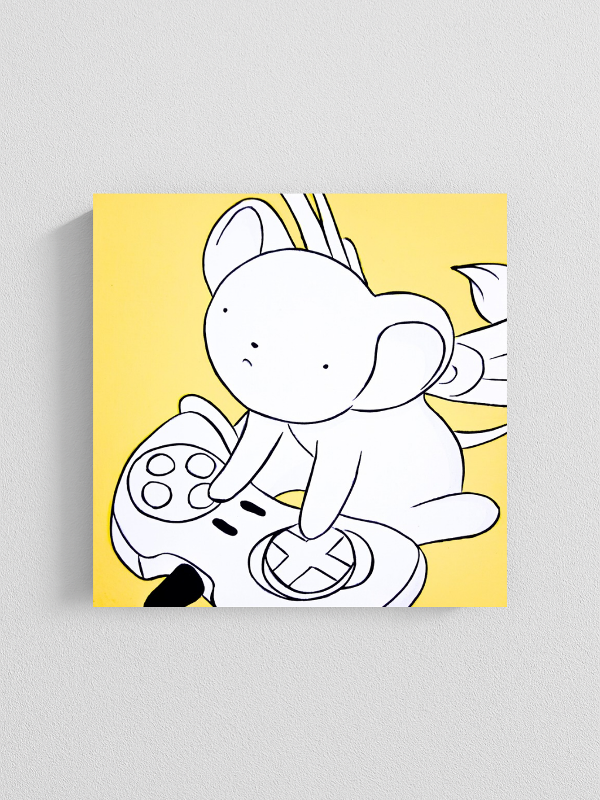 Producto - Cuadro Kero Gamer  -Sakura cc- (17x17cm)