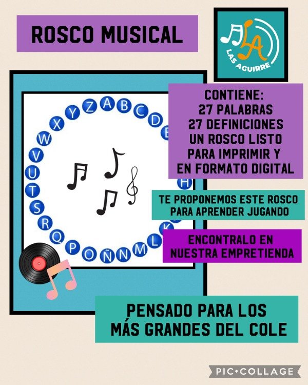 Producto - ROSCO MUSICAL