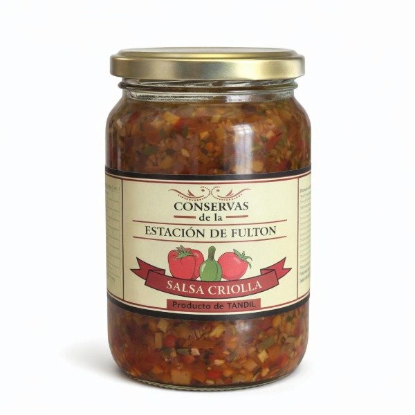 Producto - Salsa Criolla Artesanal Conservas Fulton Tandil x500gr