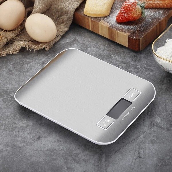 Producto - Balanza de cocina 10ks plateada - 1