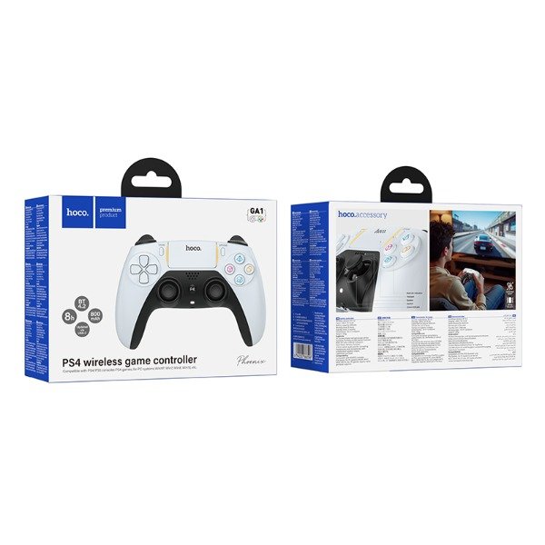 Producto - HOCO - GA1 Phoenix PS4 Contro inalambrico PS5 PS4 PC - 0