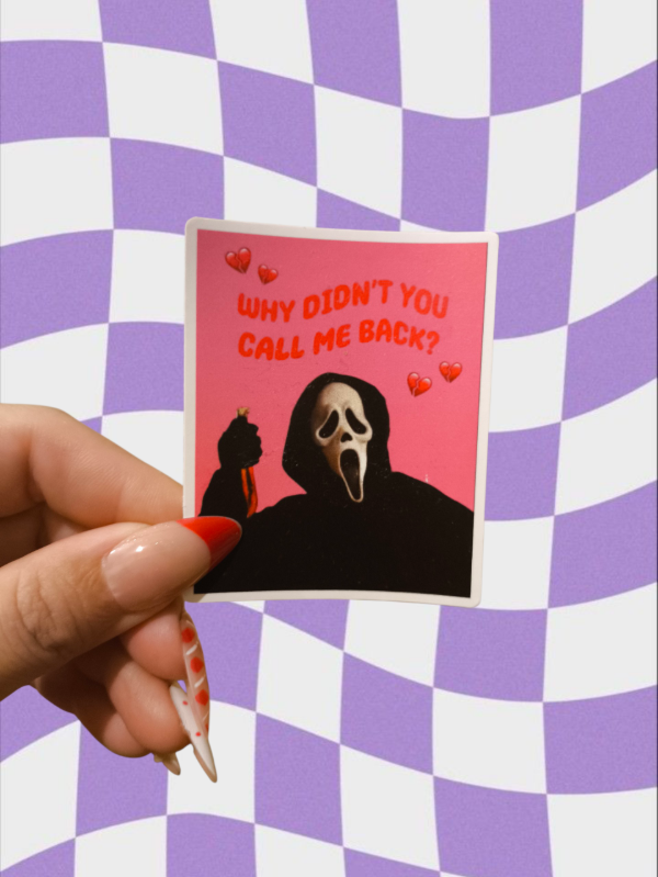 Producto - Sticker Vinilo Ghostface 007