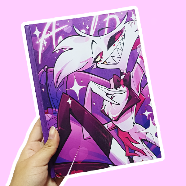 Producto - Cuaderno Angel Dust - Hazbin Hotel