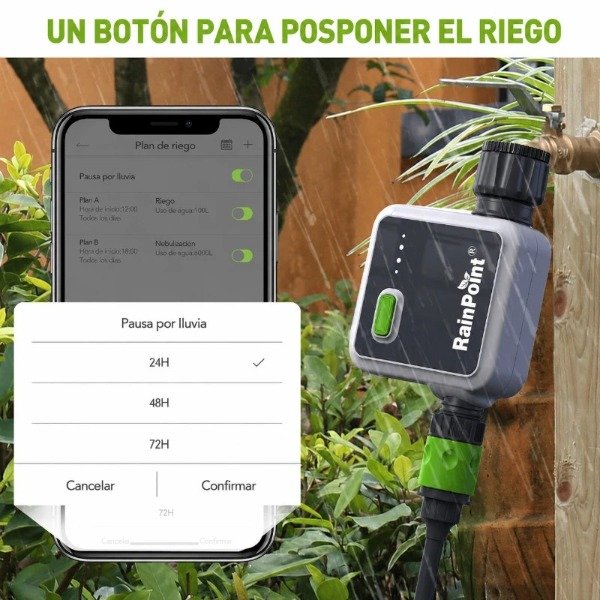 Producto - Programador de Riego WI-FI para Canilla RainPoint 1 zona - 4
