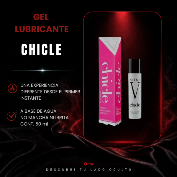Producto - Gel Sabor Chicle Miss V