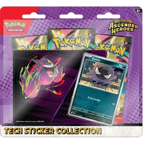 Producto - Tech Sticker Collection Ascended Heroes (Gastly)