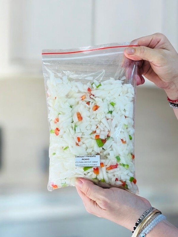 Producto - Cebolla y pimiento picado