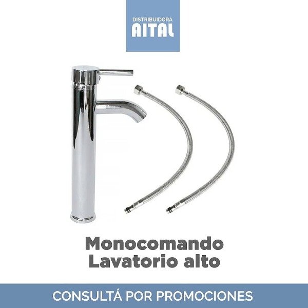 Producto - Monocomando lavatorio alto