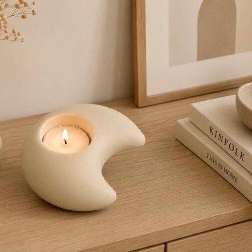 Producto - Molde luna porta vela 5755