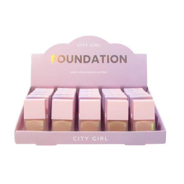 Producto - BASE CITY GIRL ACABADO NATURAL