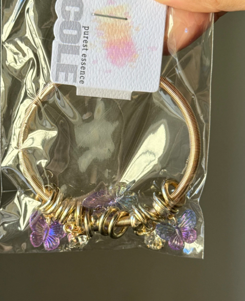 Producto - Pulsera estilo pandora con mariposas